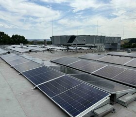 mcePharma commissioned a photovoltaic power plant with an output of 75.44 kWp